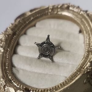 Silver Sheriff Dept Star Pin